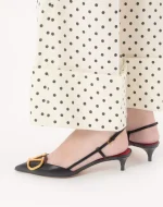 Valentino Vlogo Signature Calfskin Slingback Pump 40Mm / 1.6 In. - Image 6